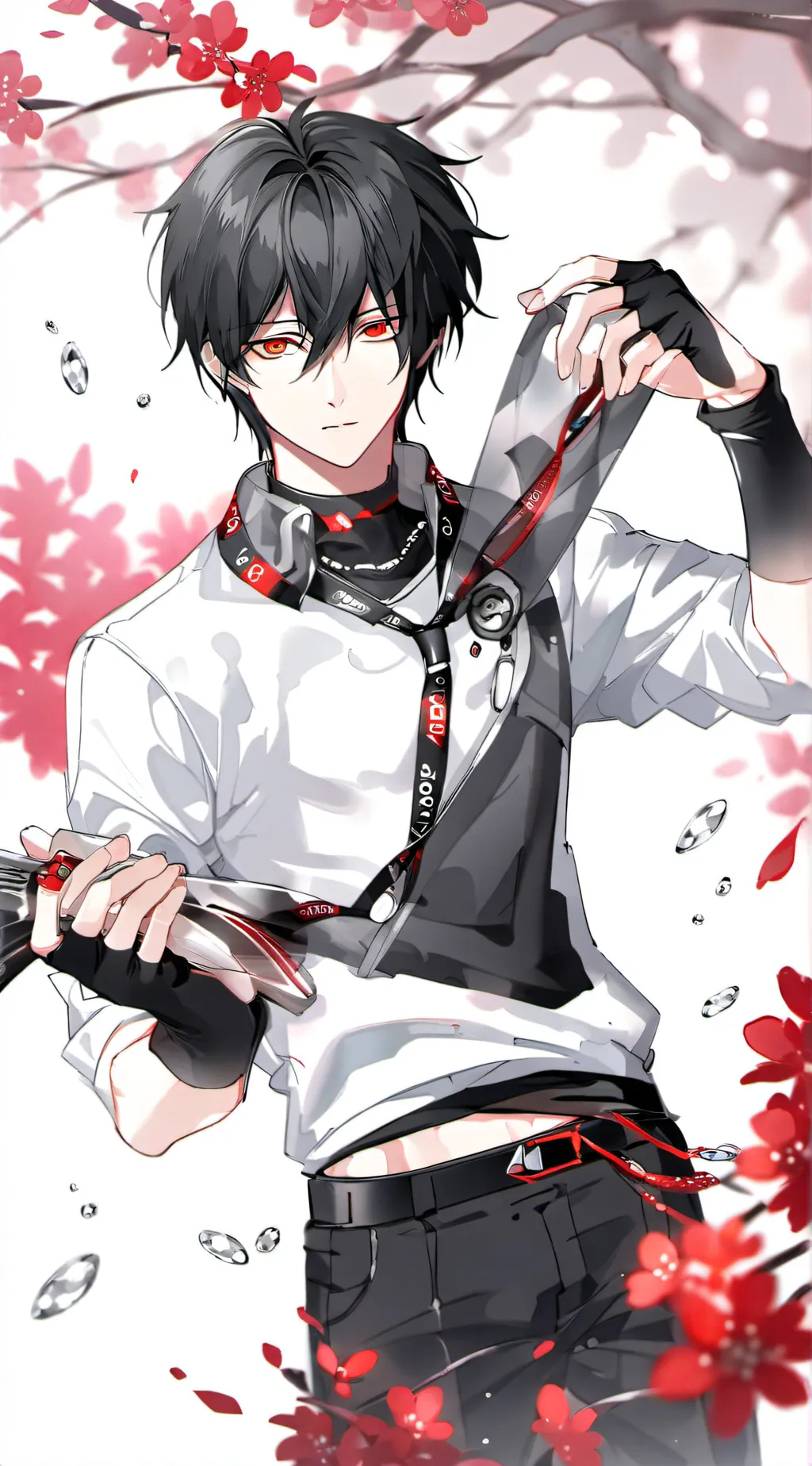 ai character: Um and Ds school  background