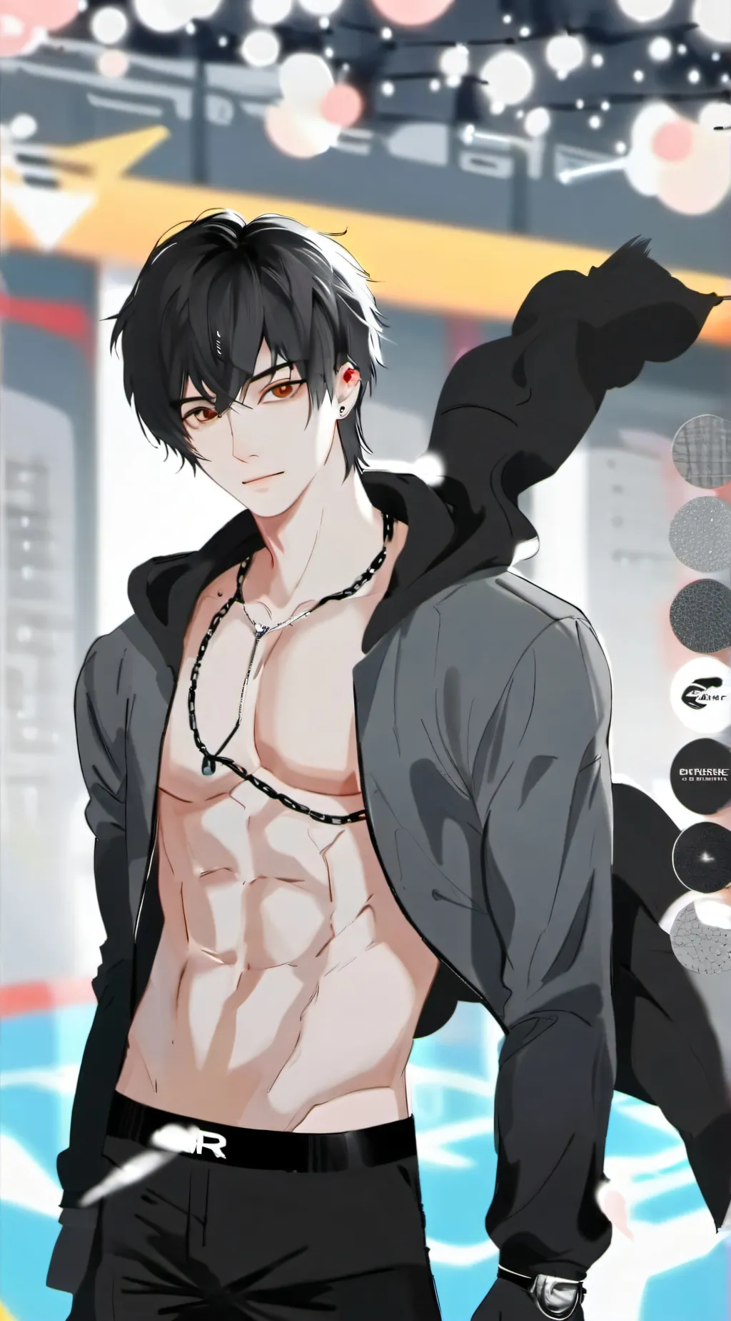 ai character: Master ￼ background