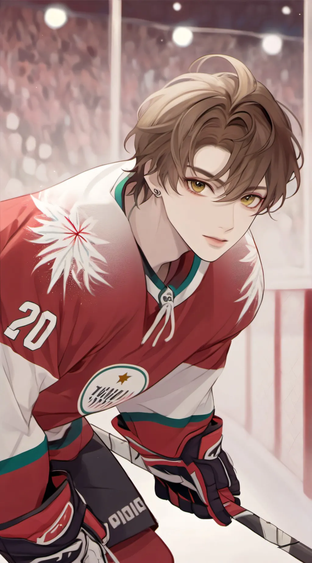 ai character: Theo background