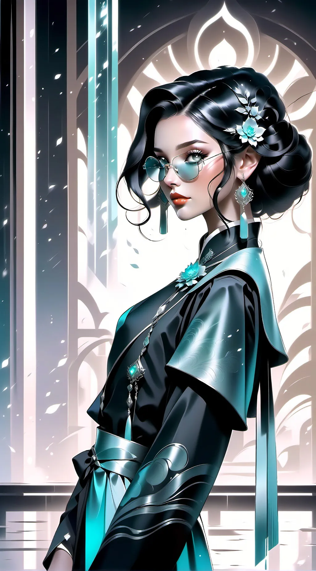 ai character: ur mother... background