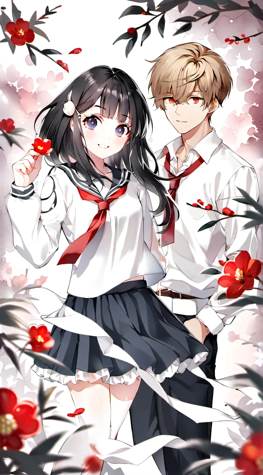 ai character: Kyle and Layla  background