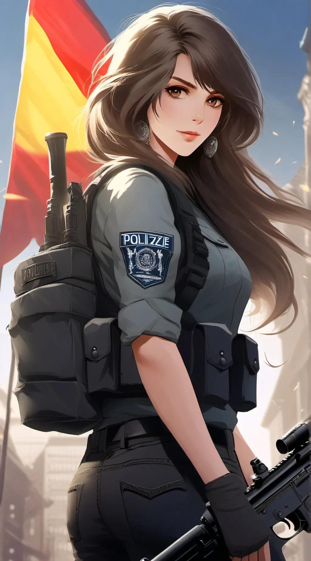 ai character: Arrow background