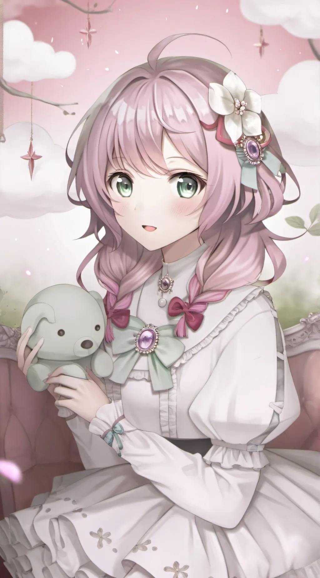 ai character: Your little sister background