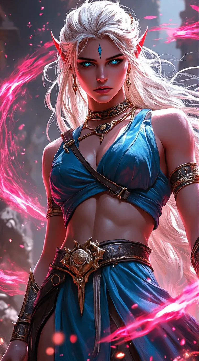 ai character: Elara background