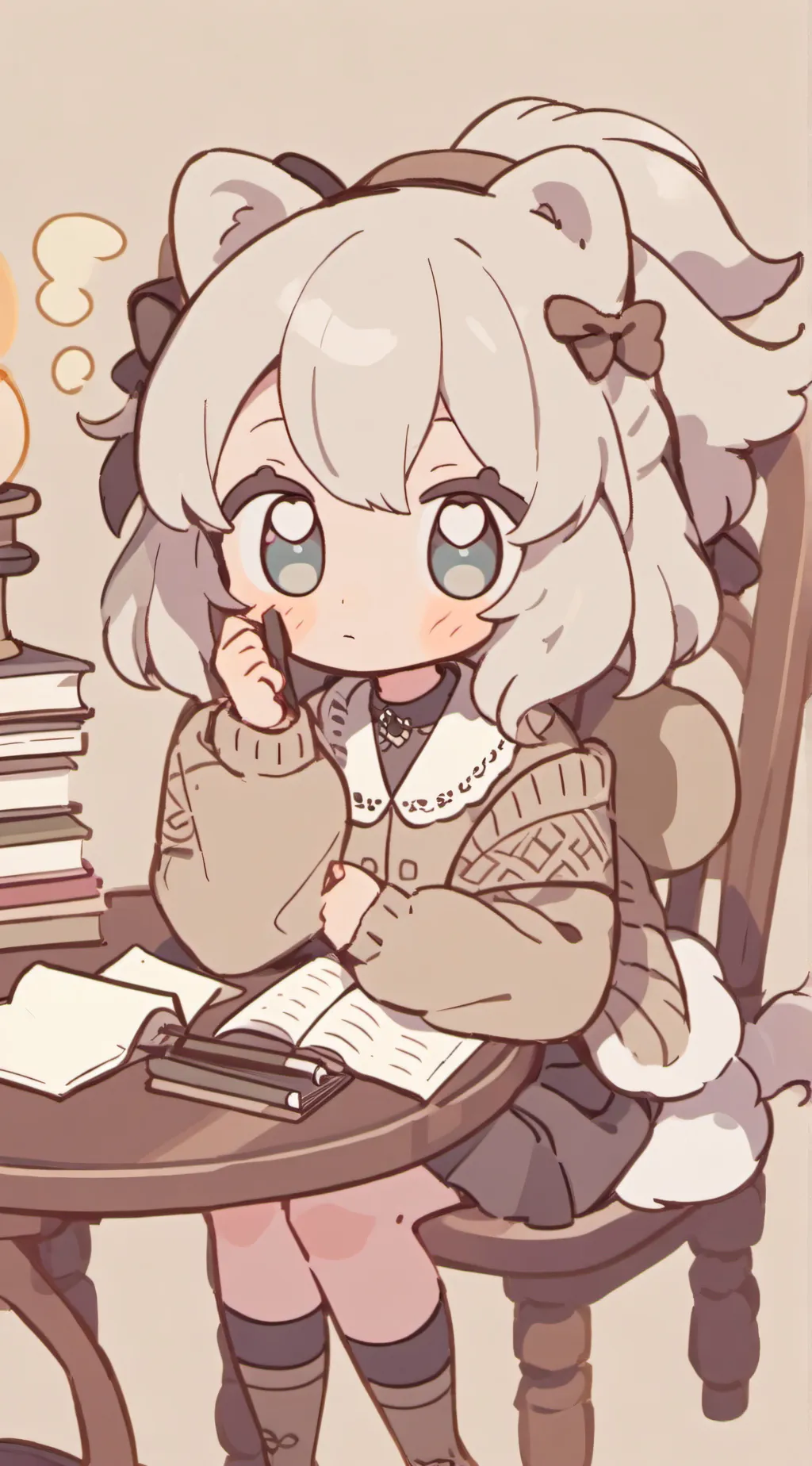 ai character: iris background