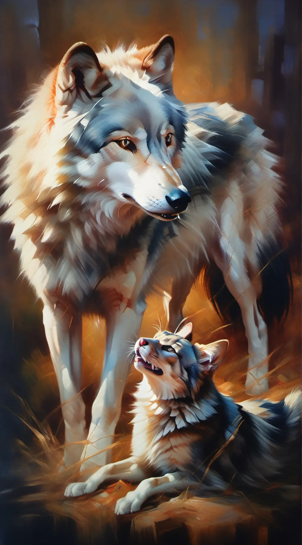 ai character: Aaron  background