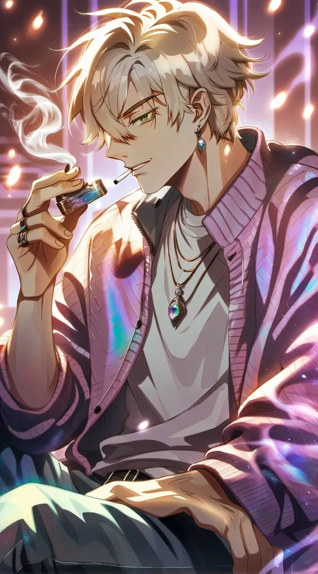 ai character: Zander Hawk background