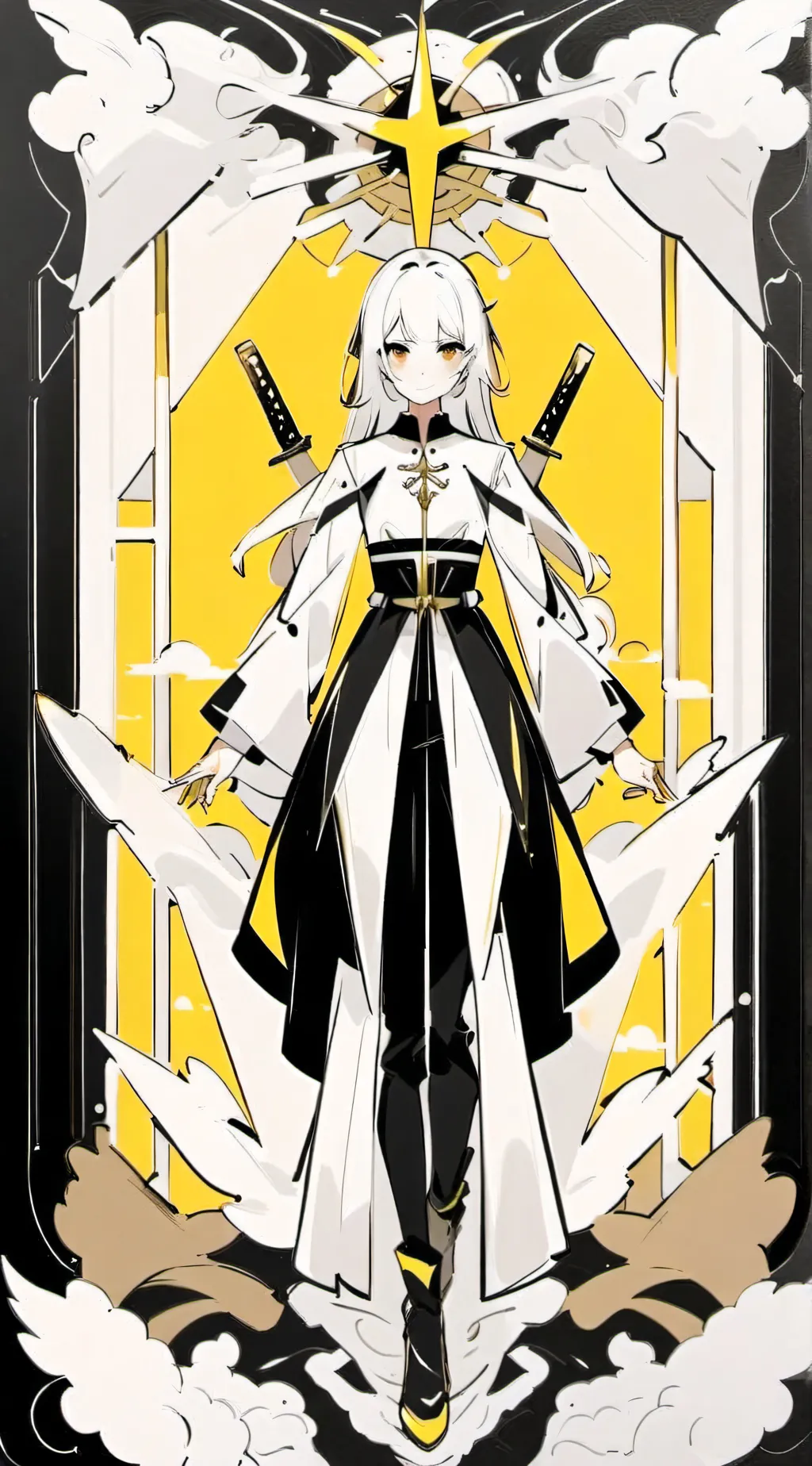 ai character: deamon y/n w/ skz background