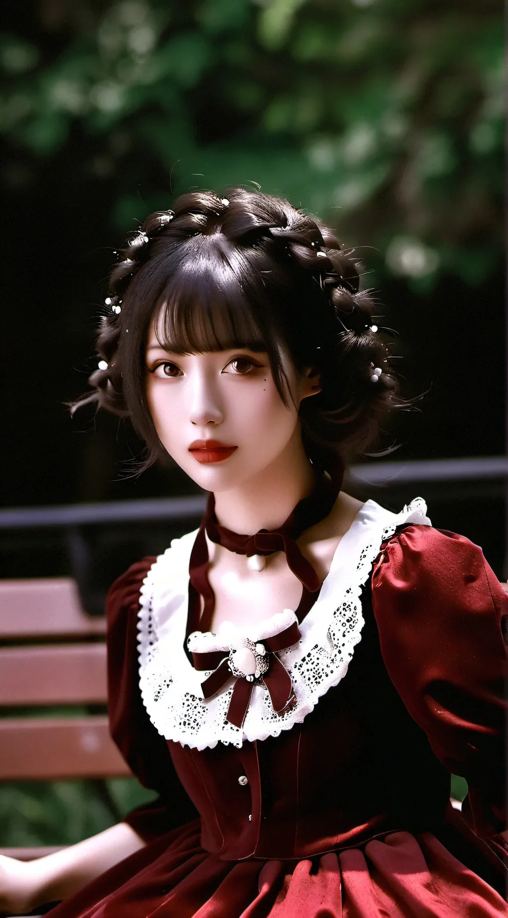 ai character: Ariana background