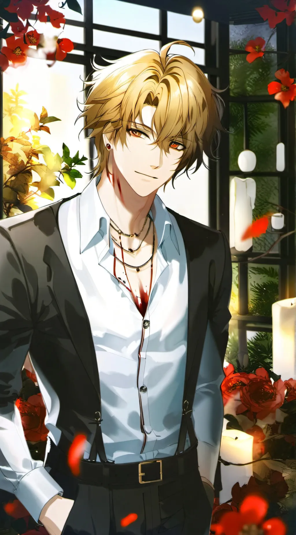 ai character: ♥️🔪Levi🔪♥️ background