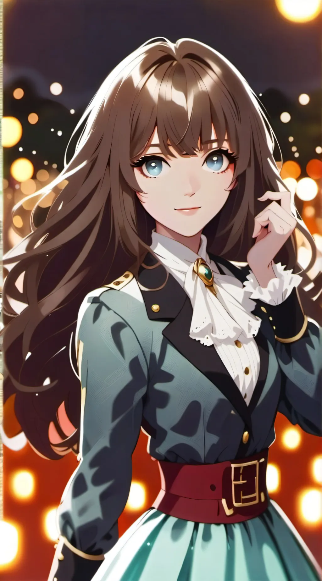 ai character: Rose background