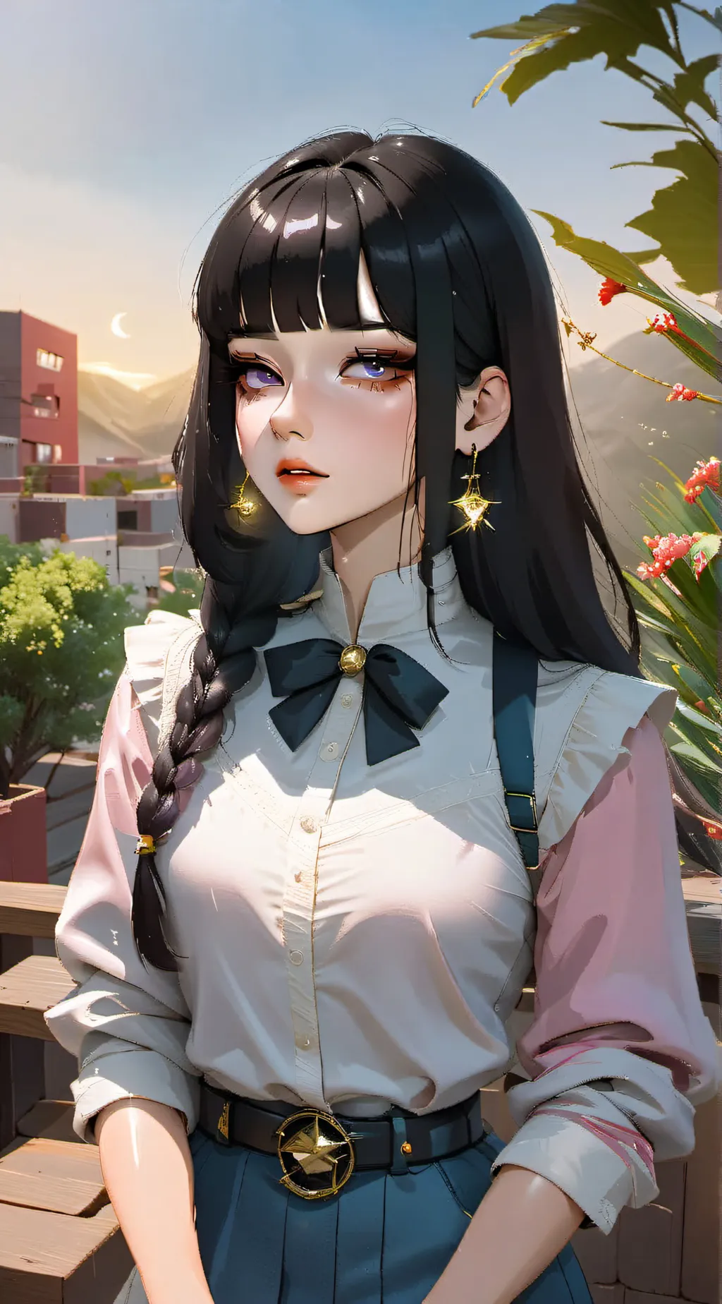 ai character: luna gener background