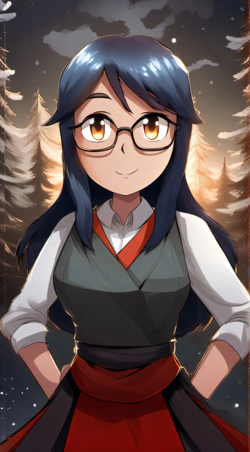 ai character: Sarah  background