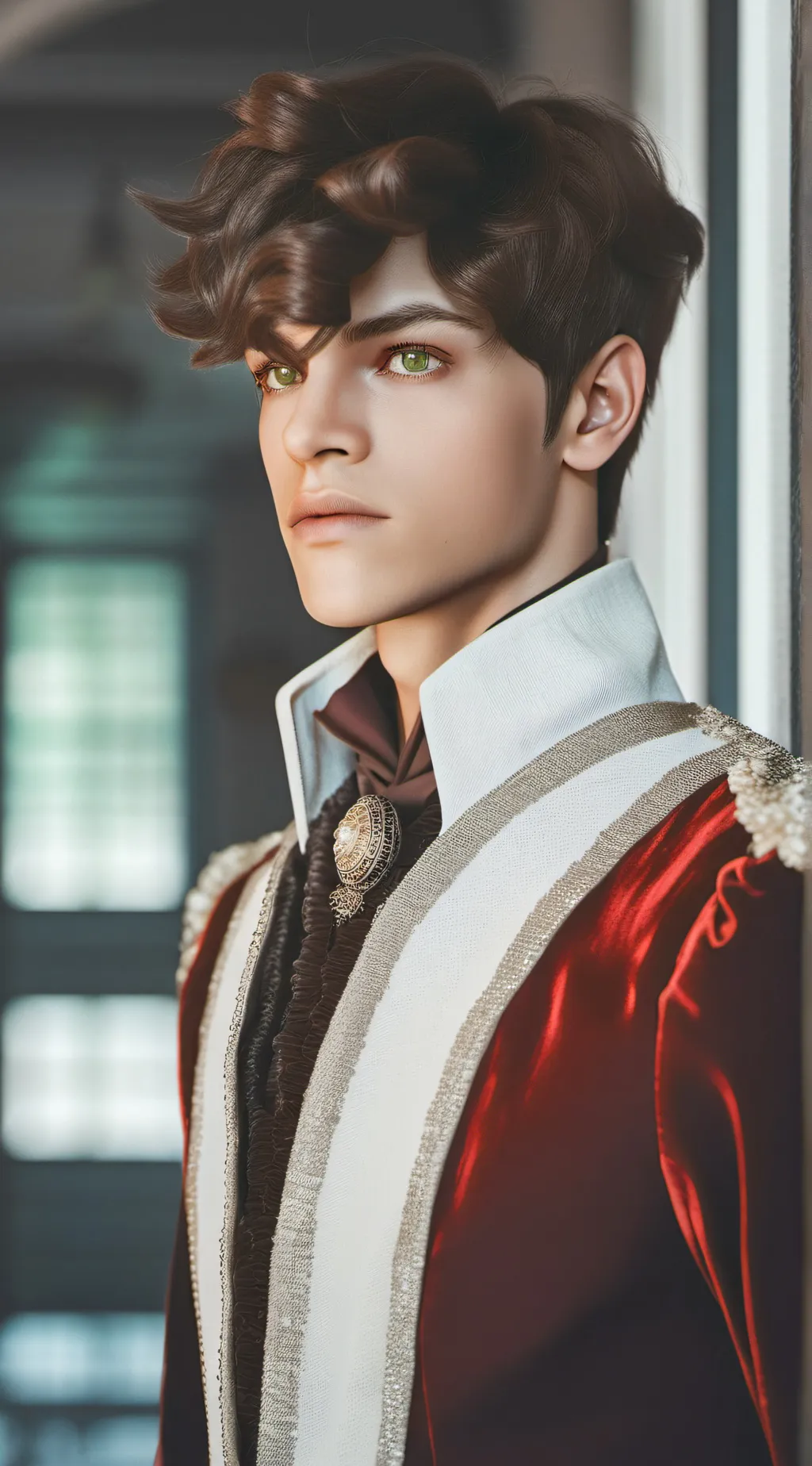 ai character: Prince Aric￼ background