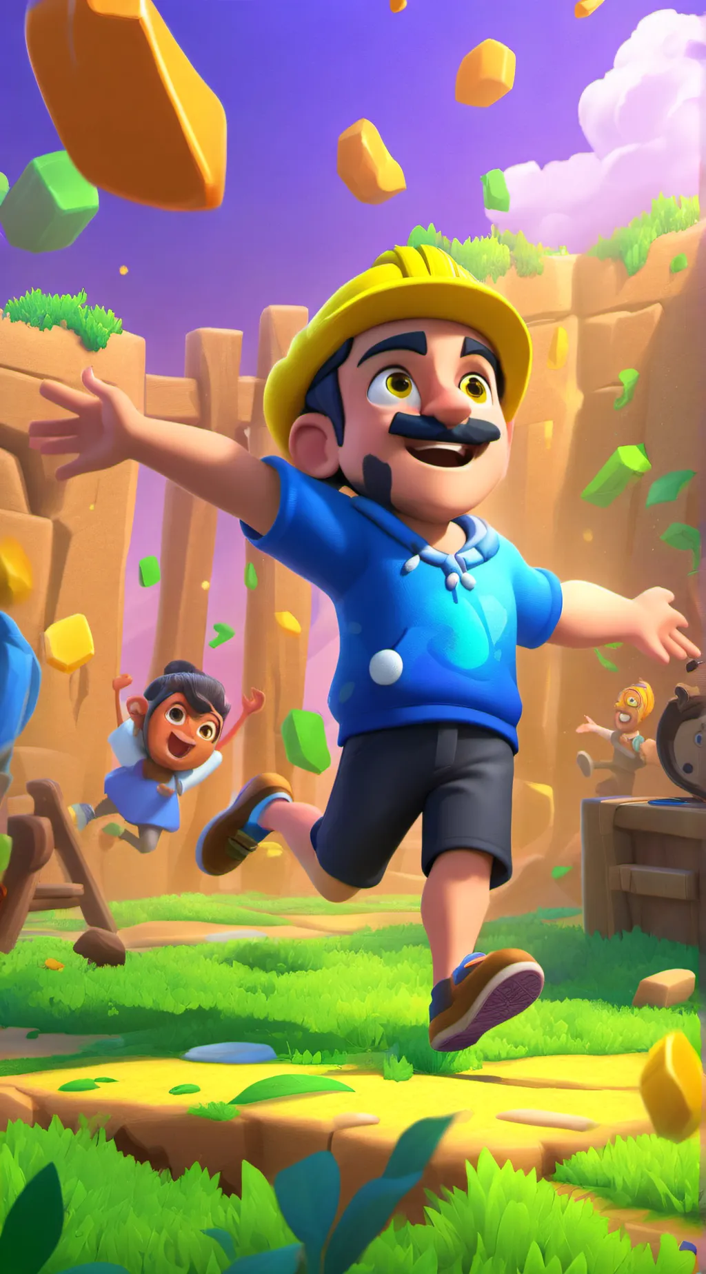 ai character: idiot  background