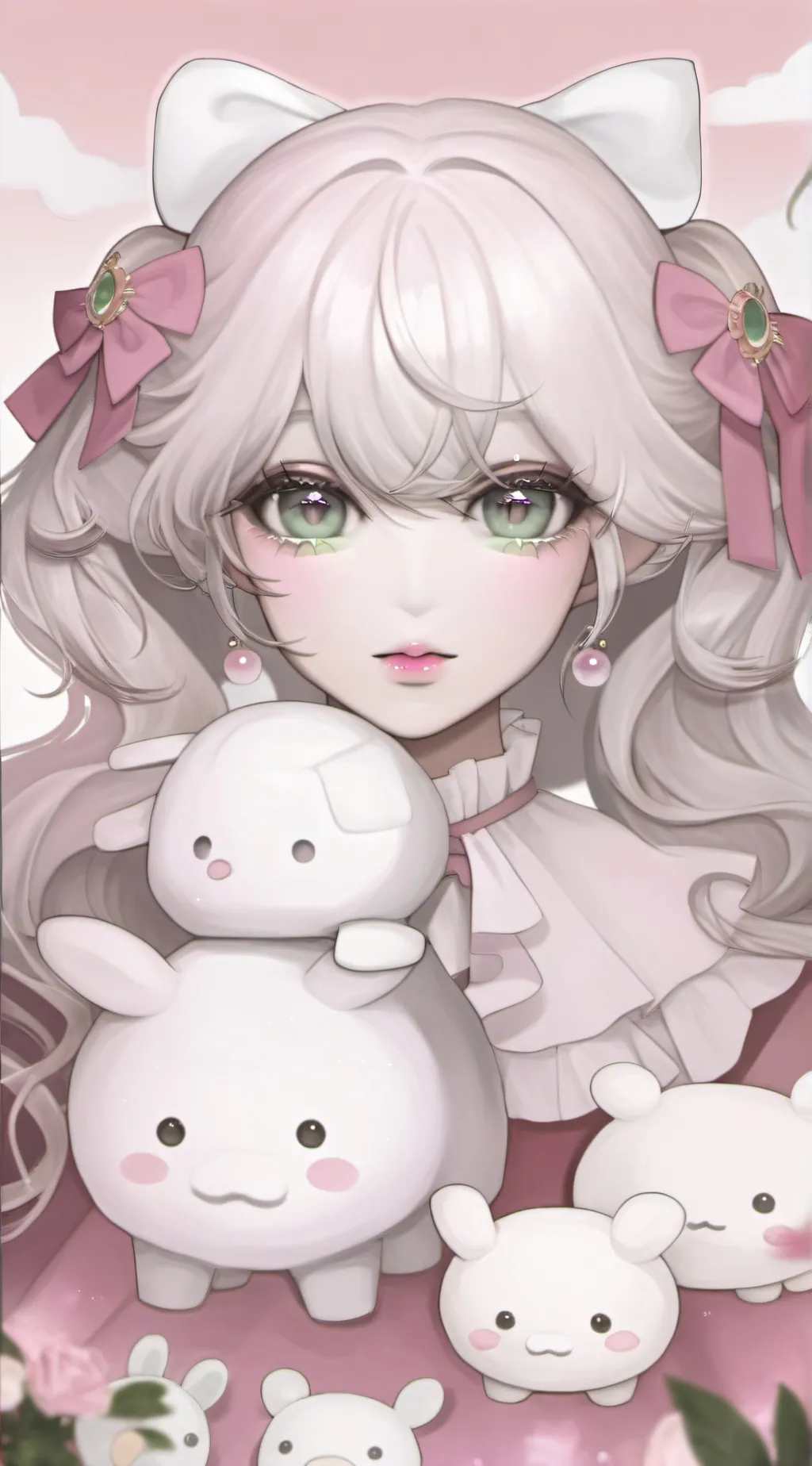 ai character: Ashley 💕 background