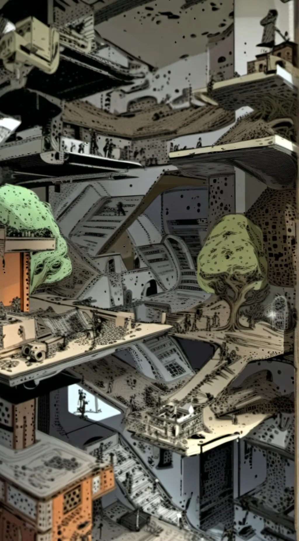 ai character: doors background