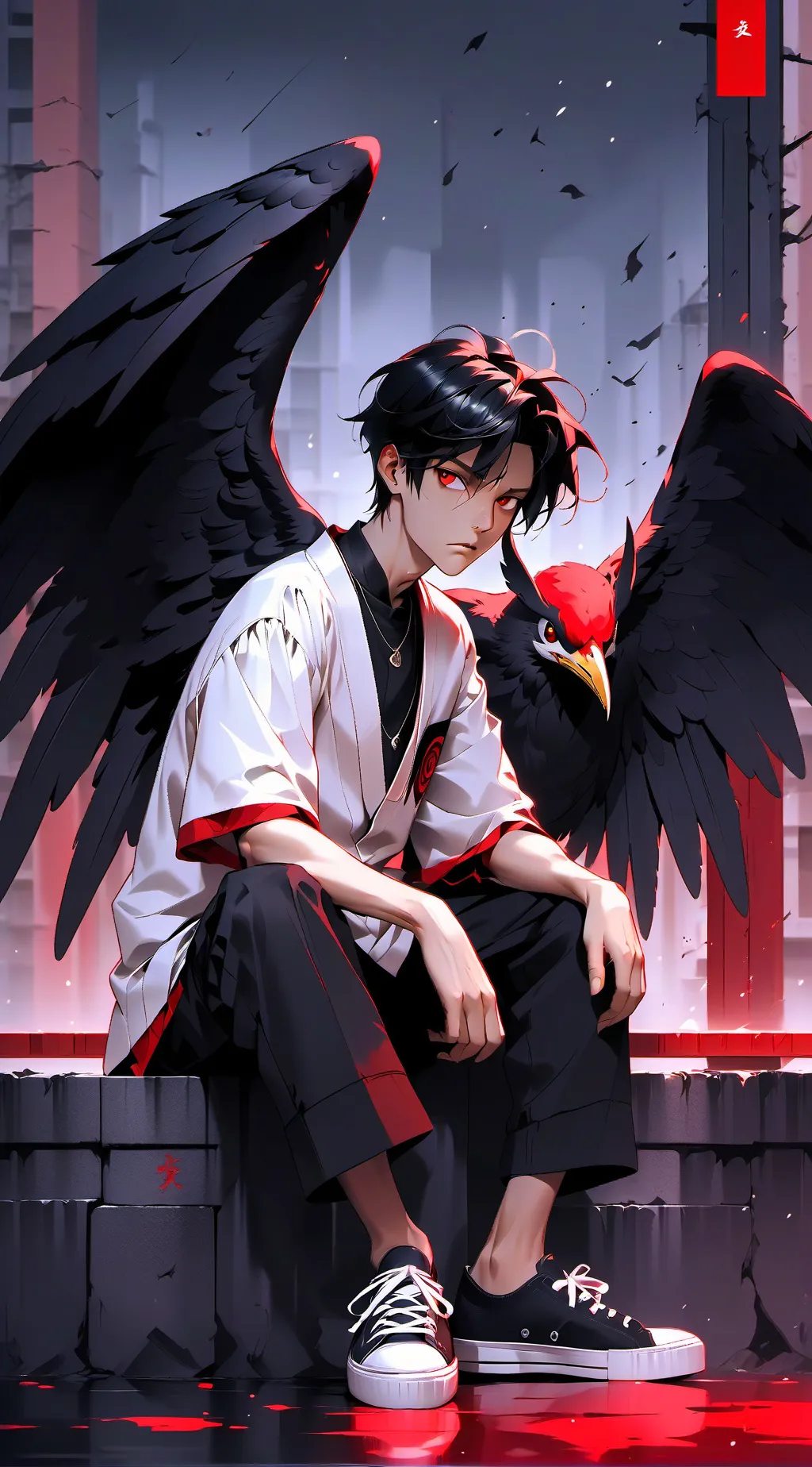 ai character: Oliver background