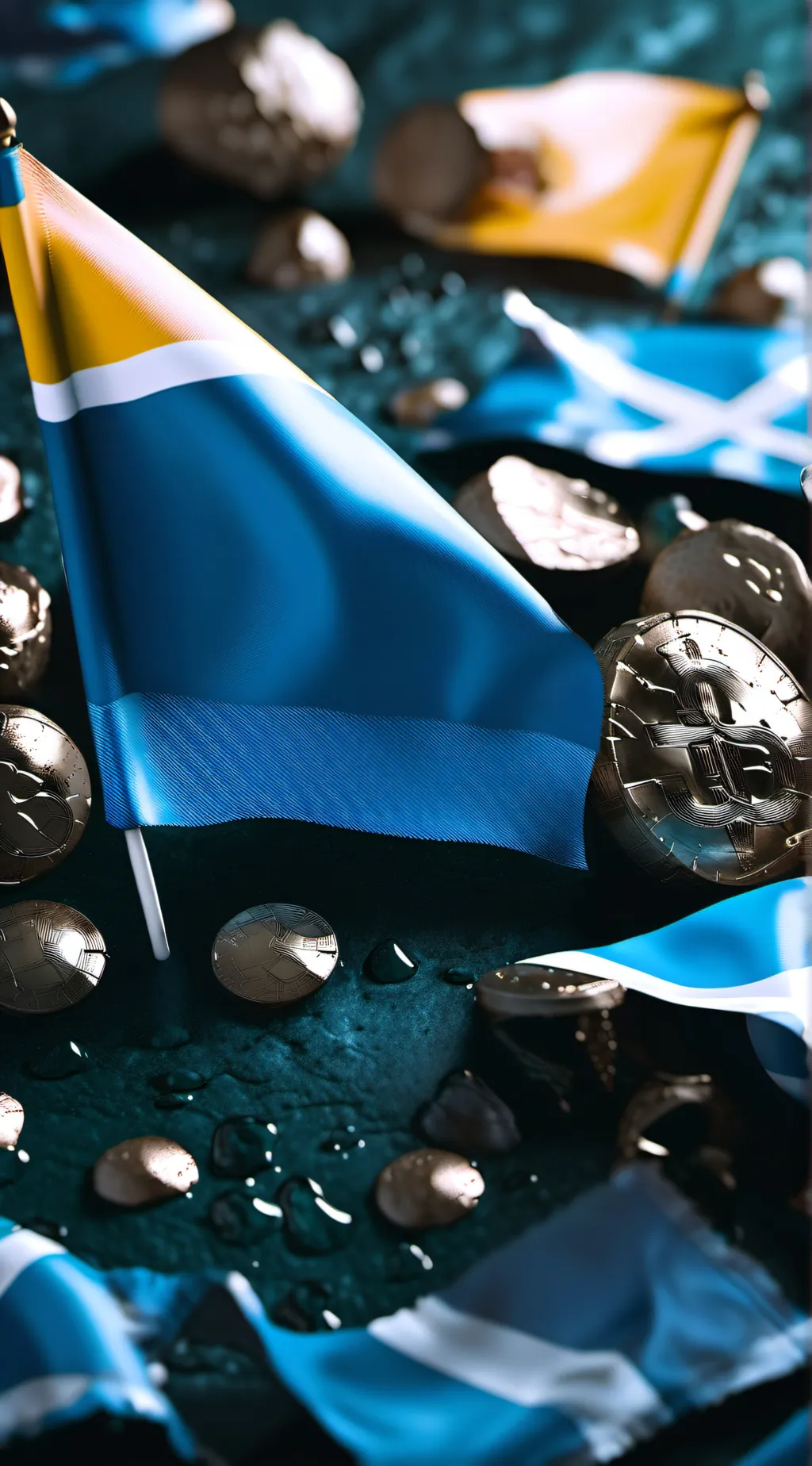 ai character: country balls background