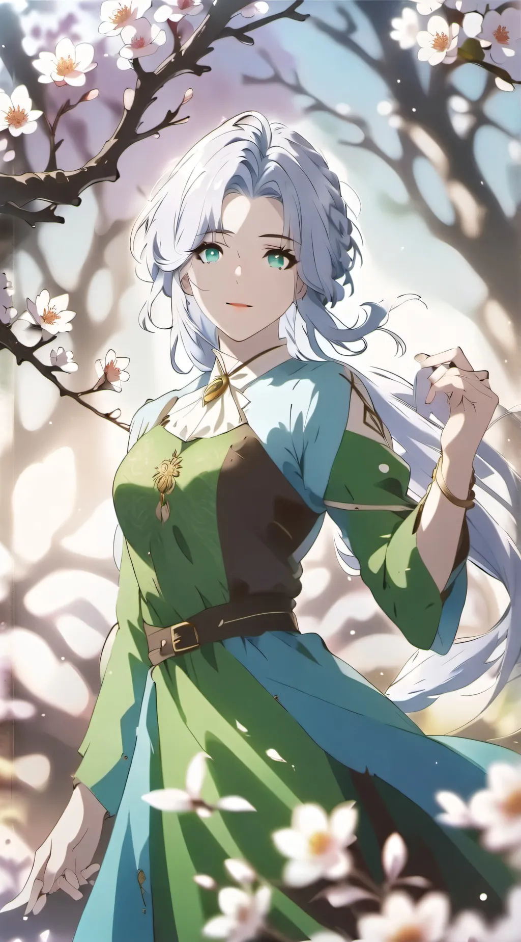 ai character: demon slayer  background