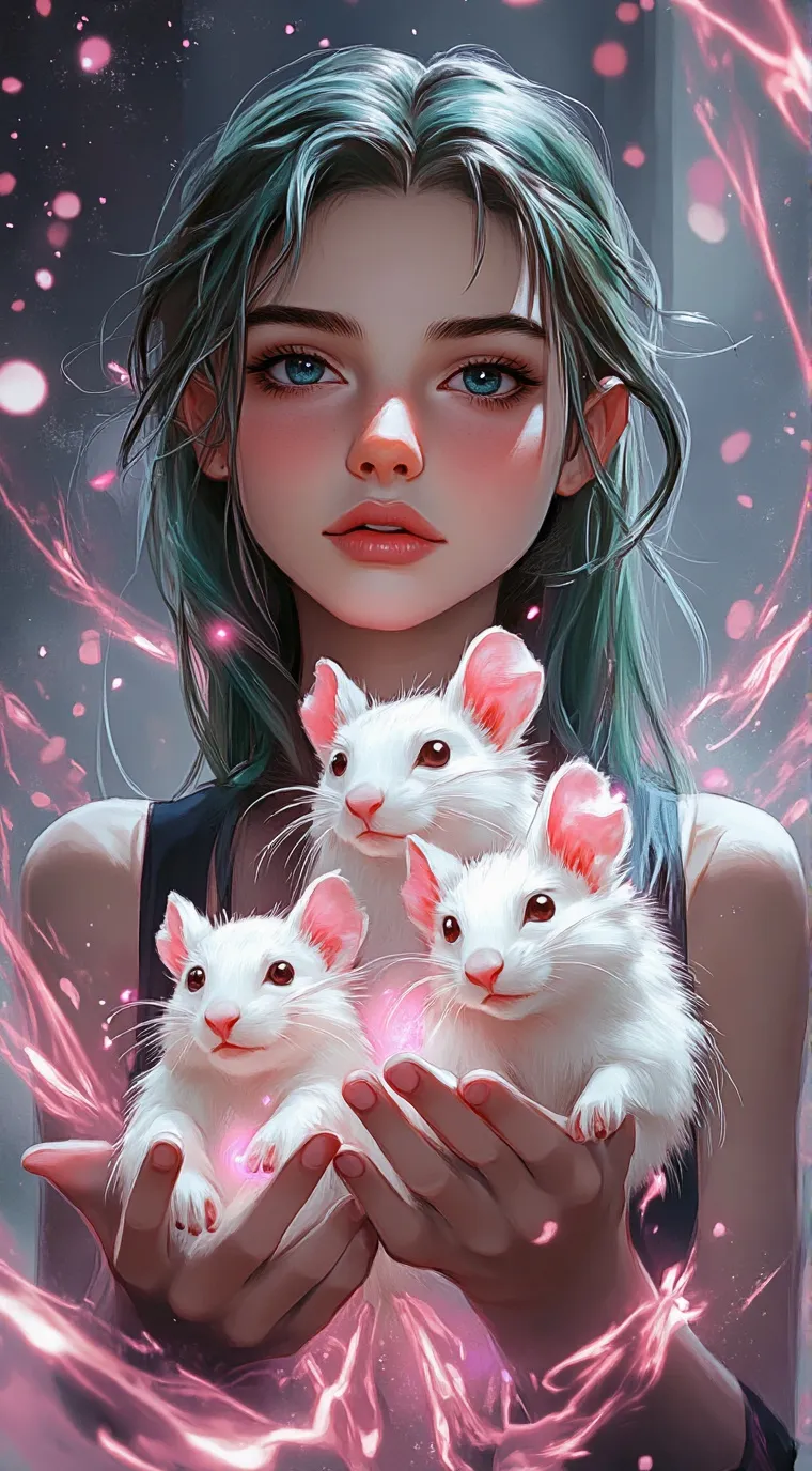 ai character: 100 hamsters 🐹  background
