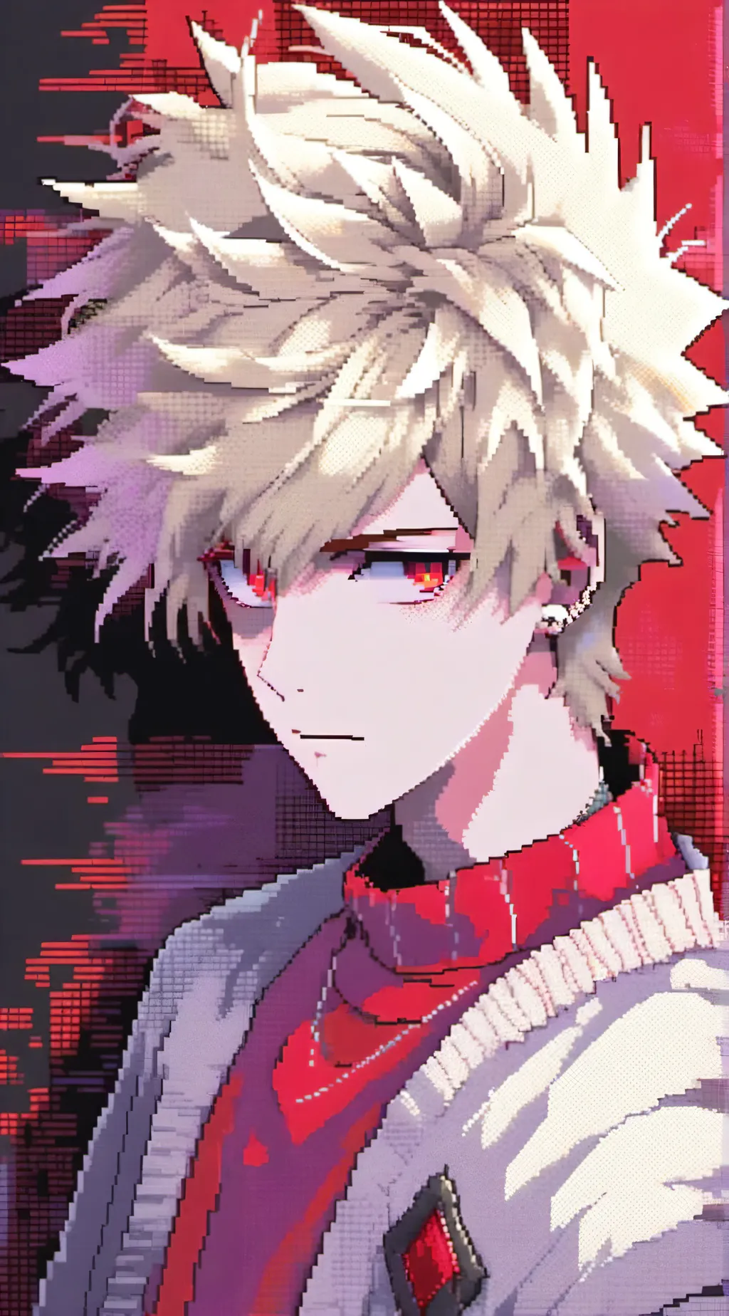 ai character: Katsuki Bakugo background