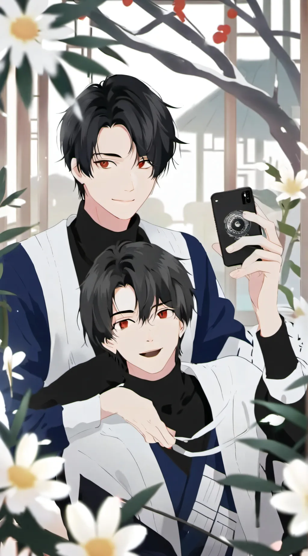 ai character: gays boys background