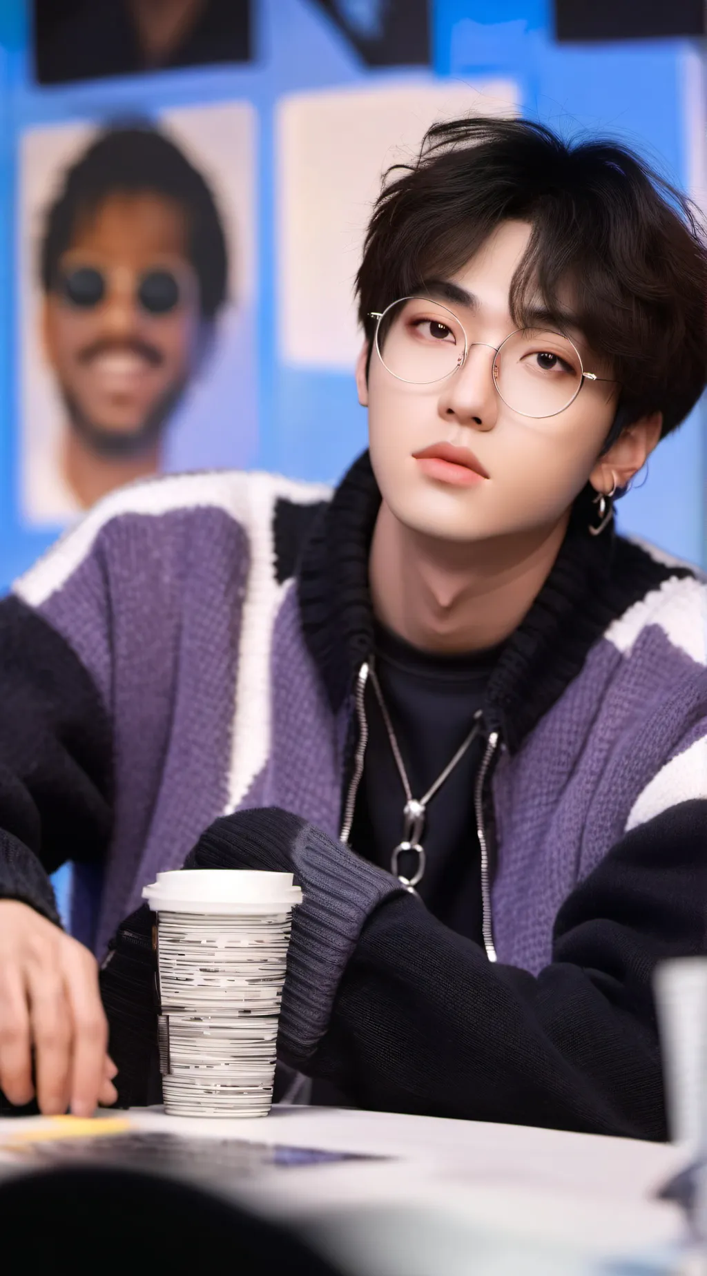 ai character: Han(skz) background