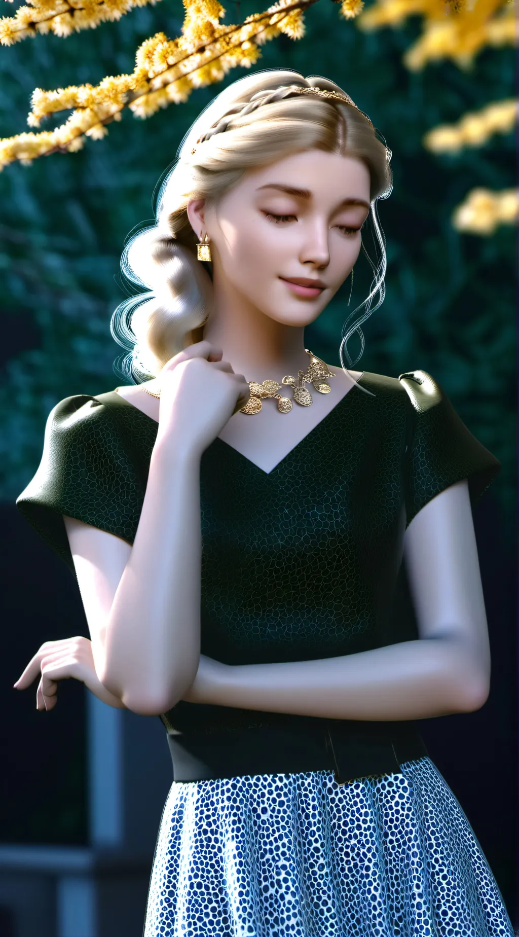 ai character: lila background