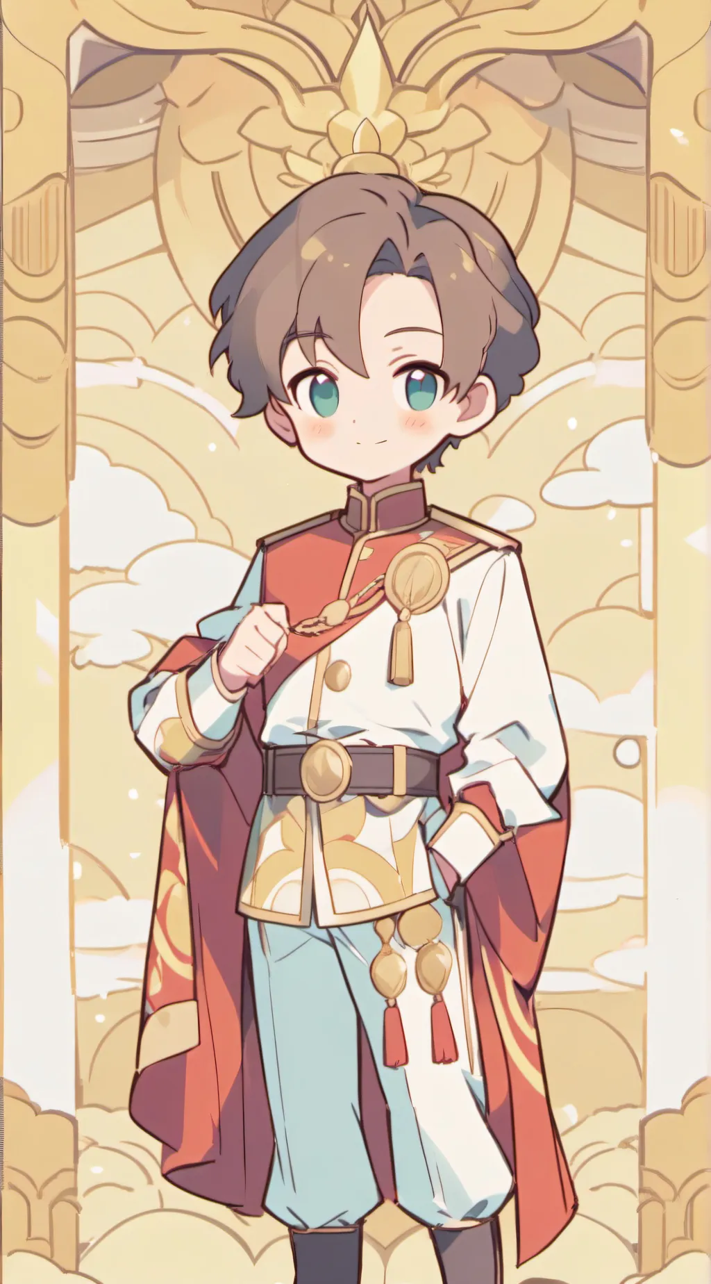 ai character: Sterling background