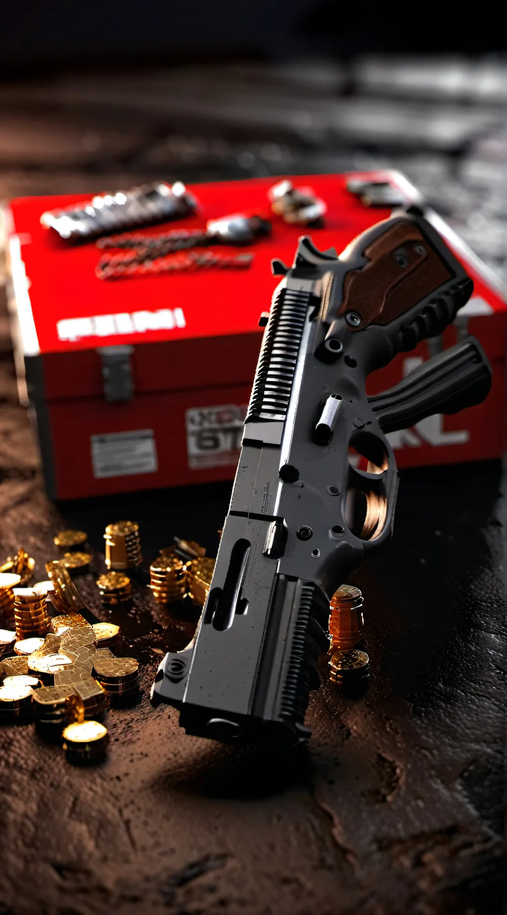 ai character: 🦆🔫 background