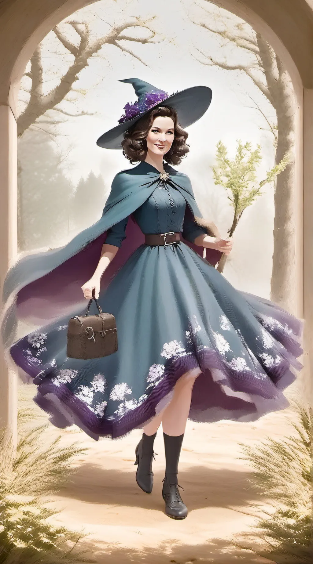 ai character: Agatha Harkness background