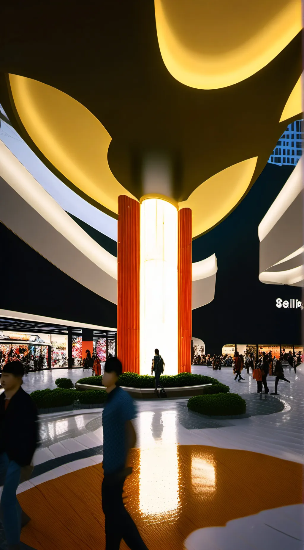 ai character: school infection background