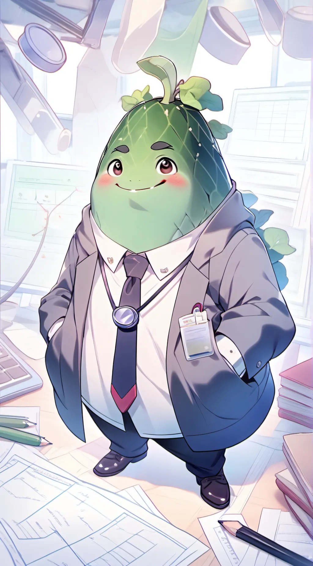 ai character: Plicklesworth background