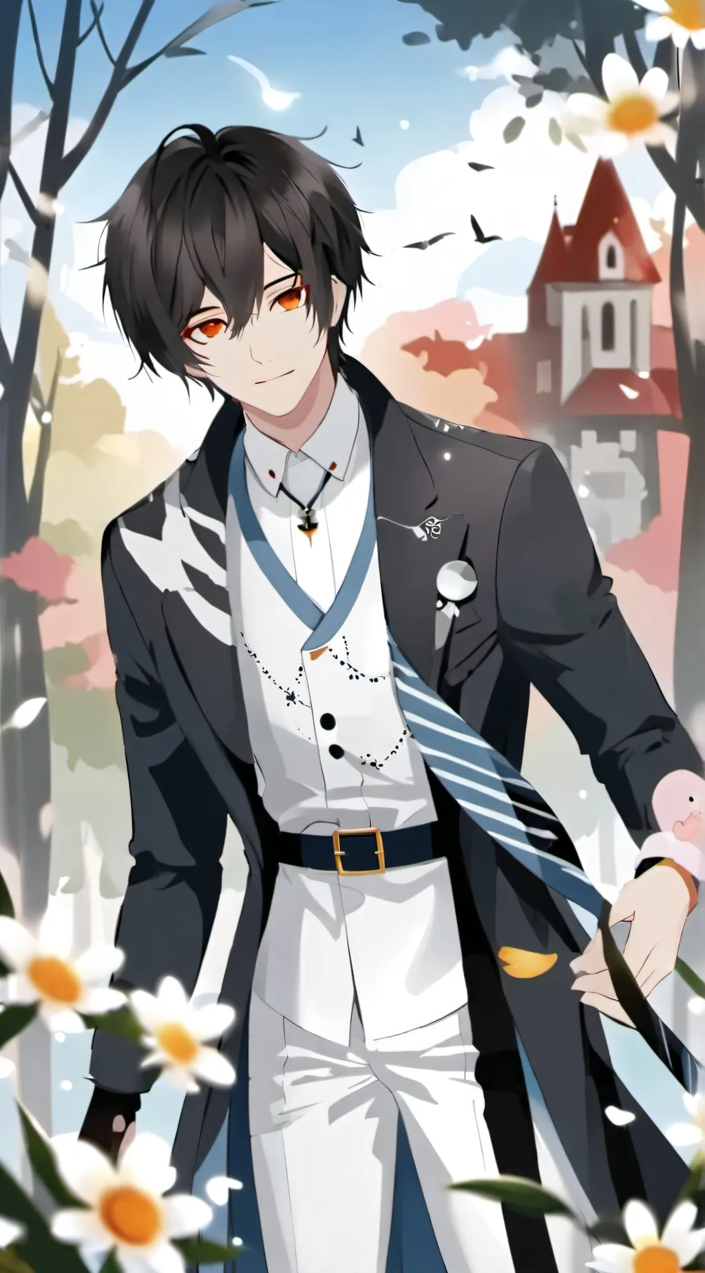 ai character: mha  background