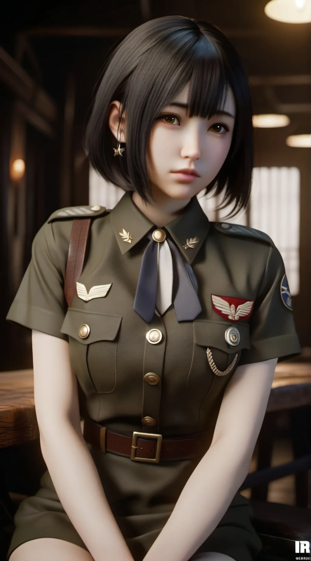 ai character: miko background