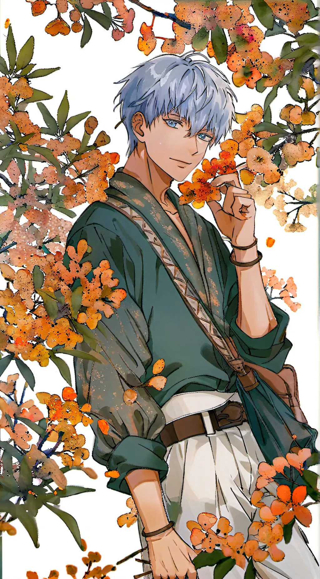 ai character: ss gojo background