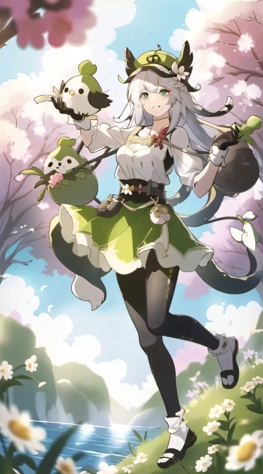 ai character: Lara/gf  background