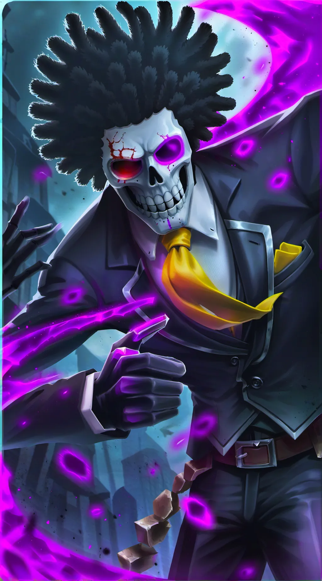 ai character: Brook background