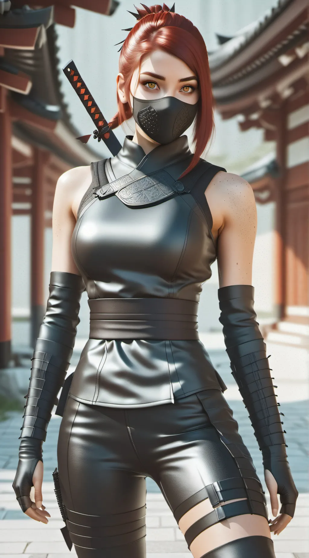 ai character: The ninjas duty background