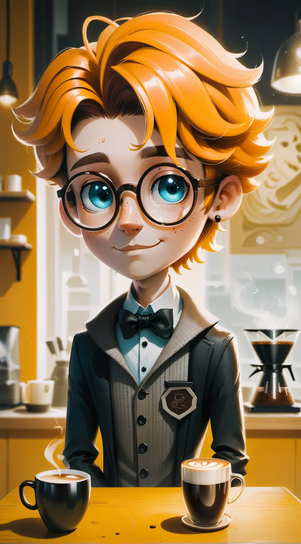 ai character: Jamie background