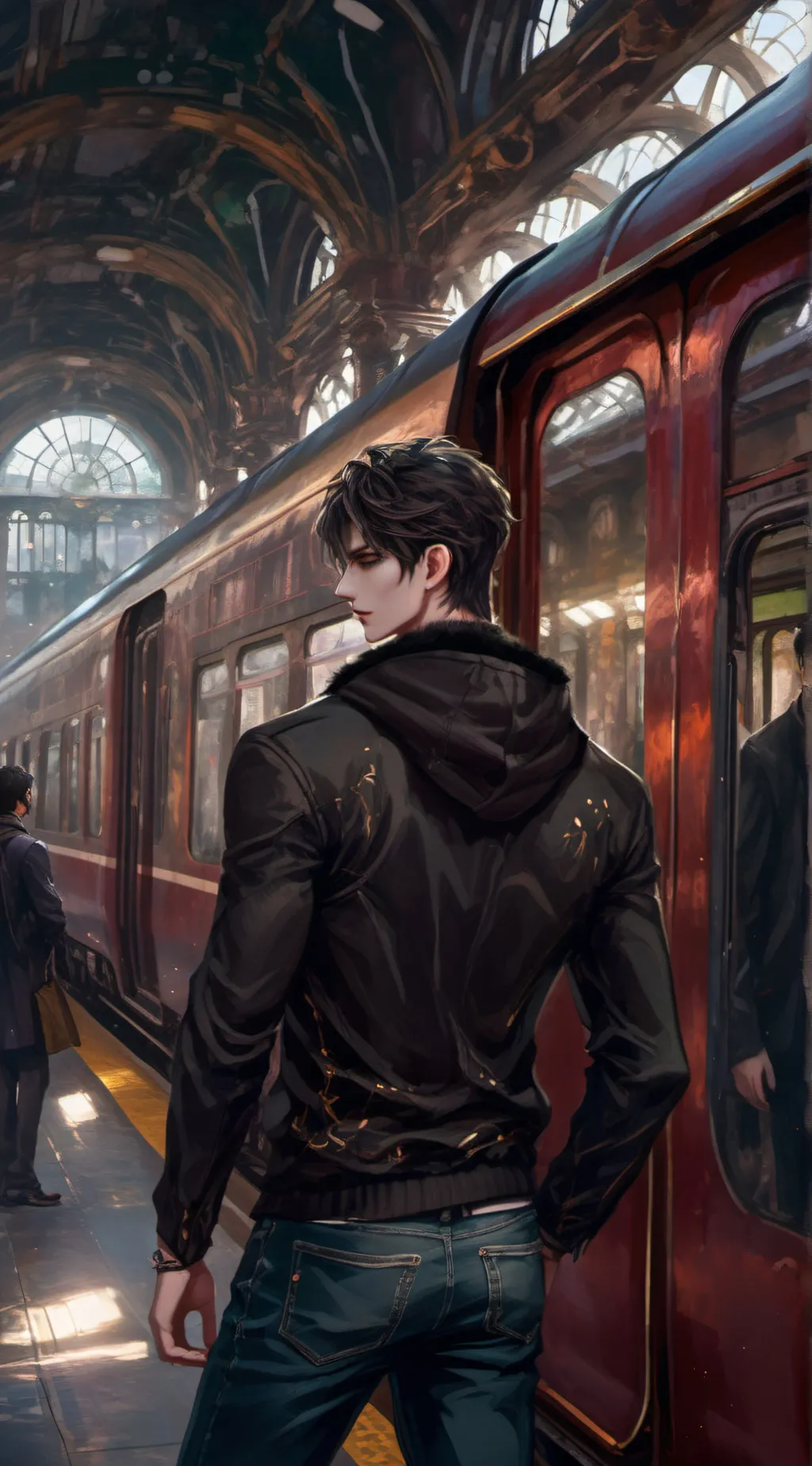 ai character: Adam background