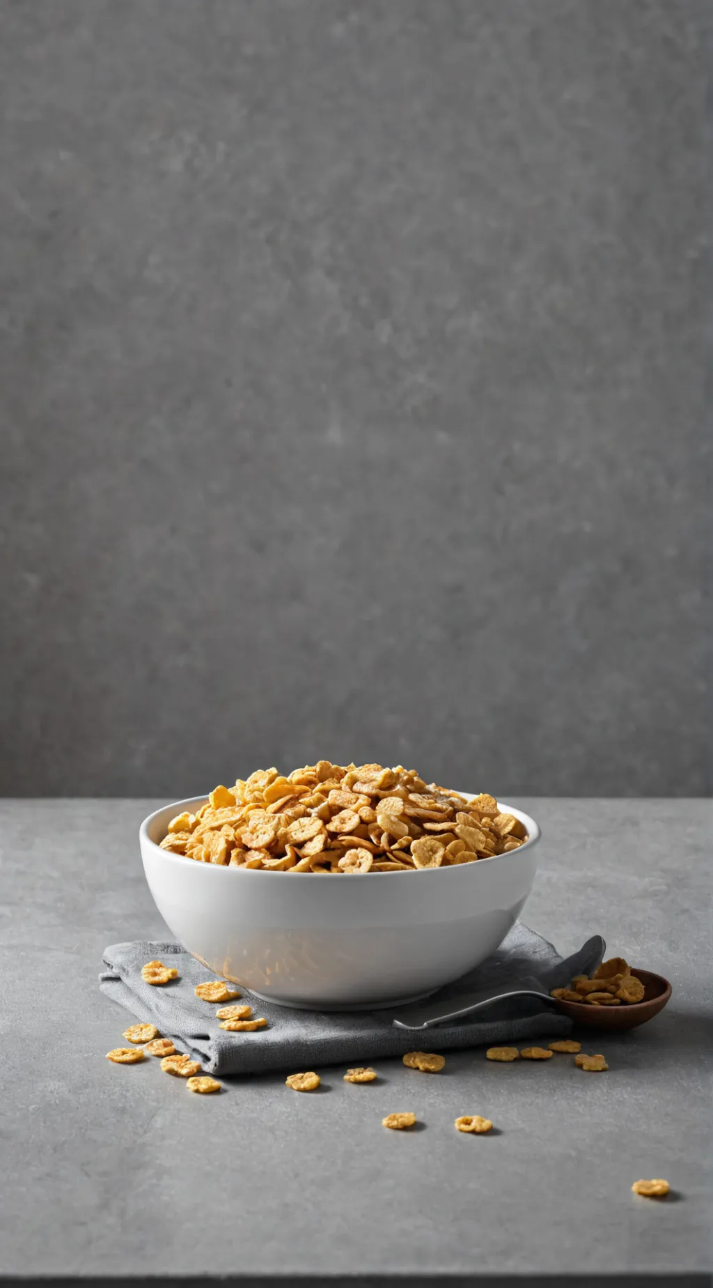 ai character: cereal background