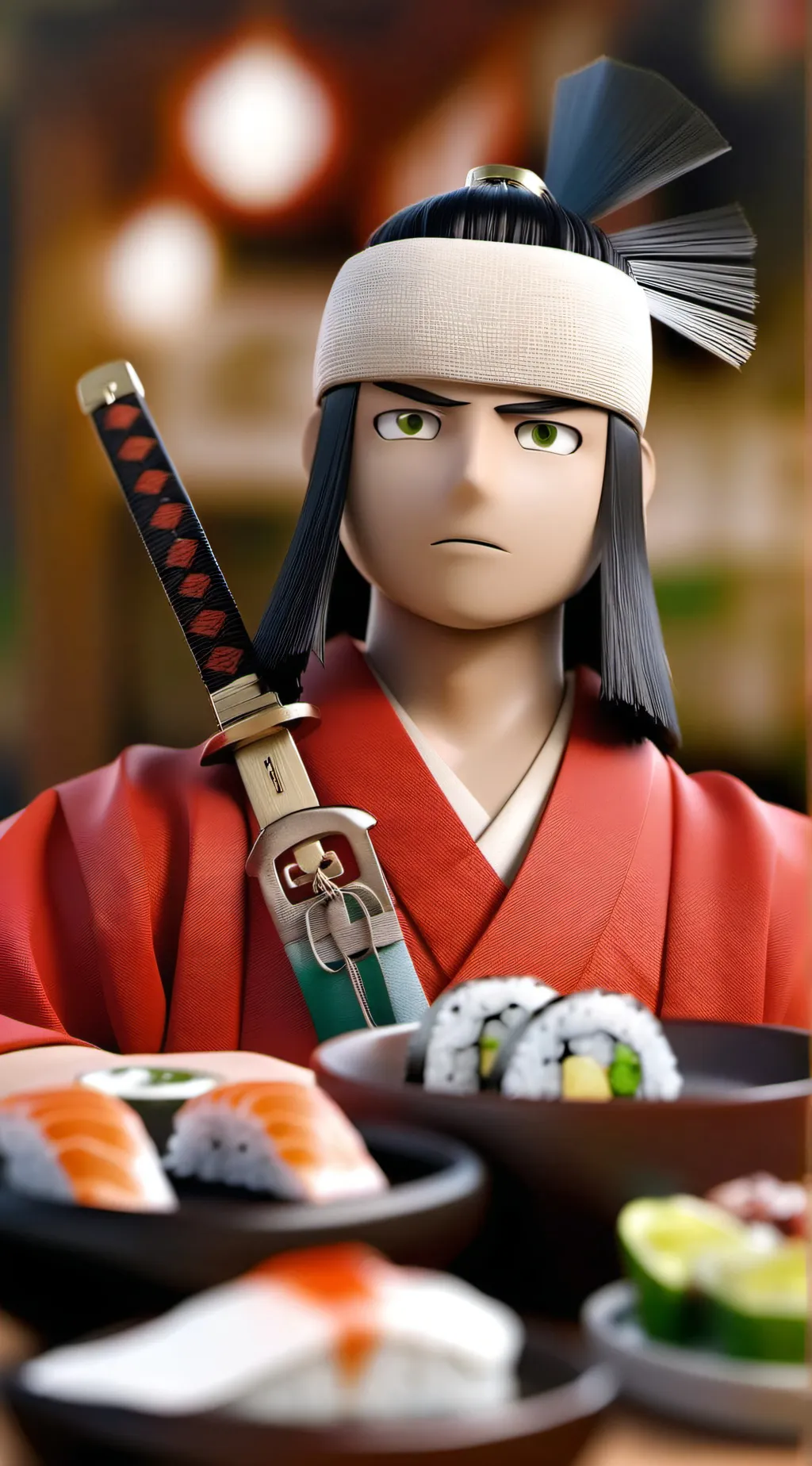 ai character: Kenji (BrawlStars) background