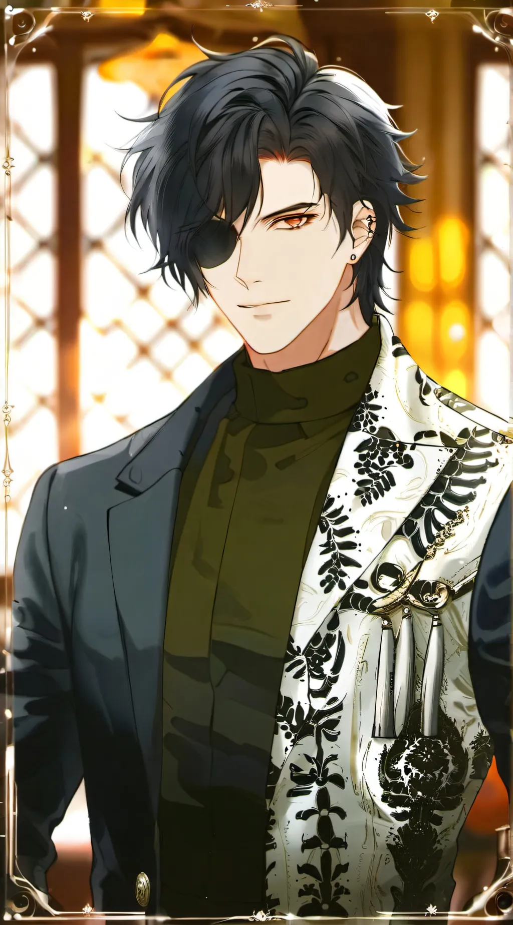 ai character: 🐶LEX🐶 background