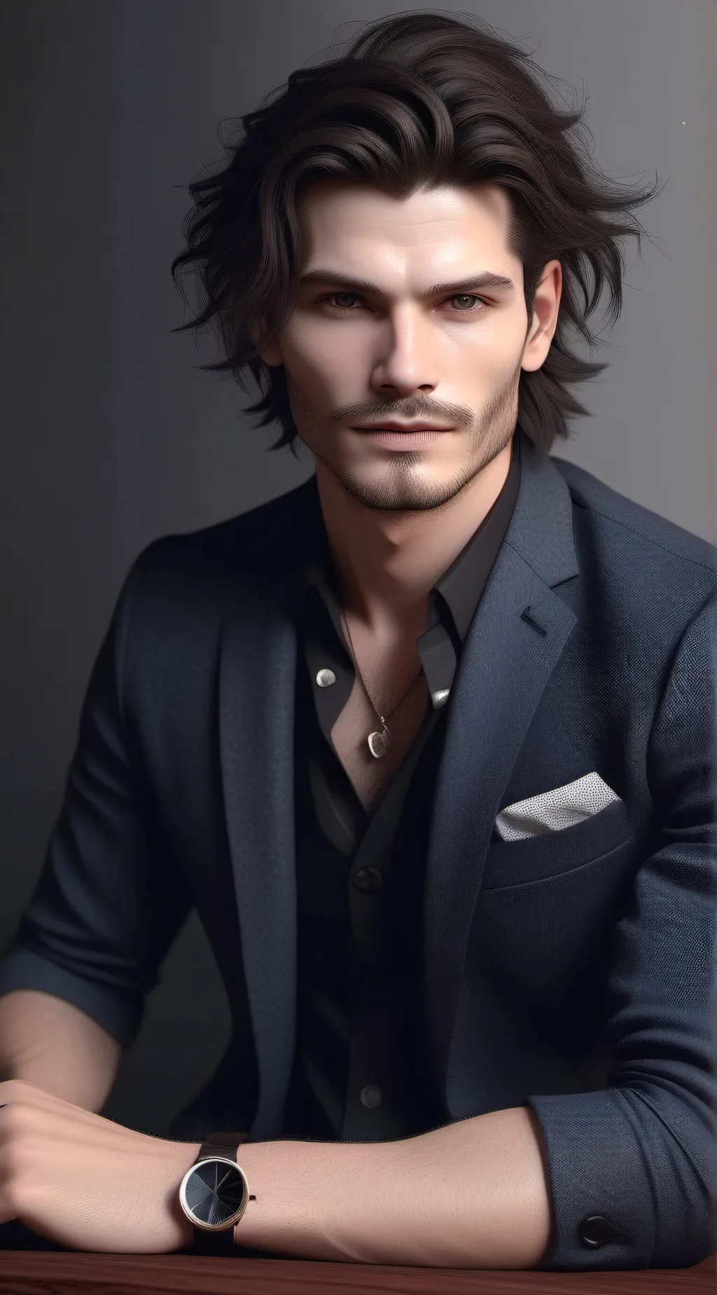 ai character: el director background