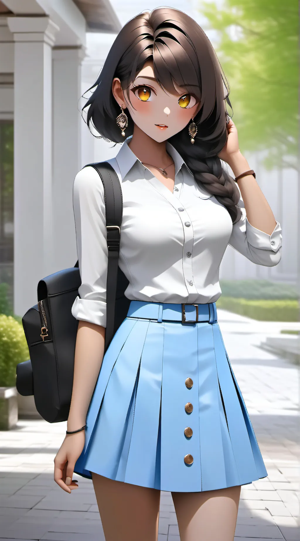 ai character: TANONÉ background