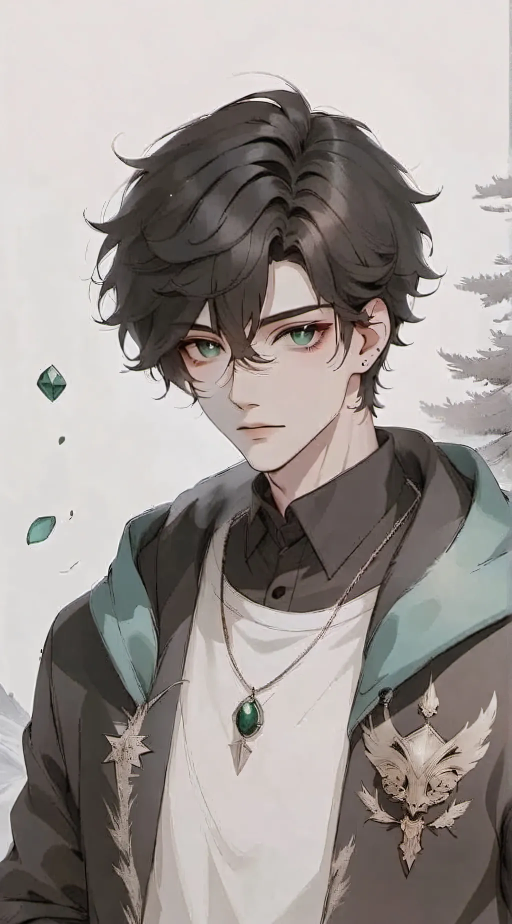 ai character: Spencer  background