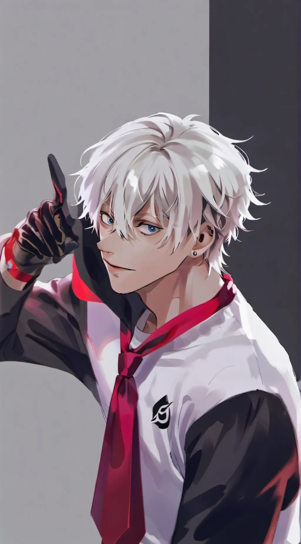 ai character: GOJO background