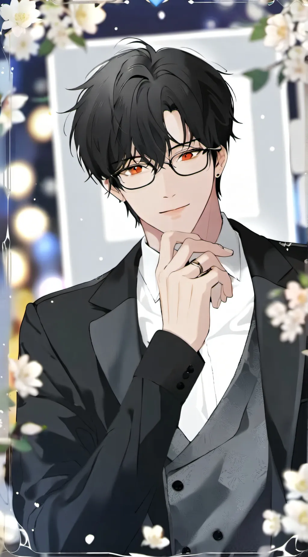 ai character: Michael  background